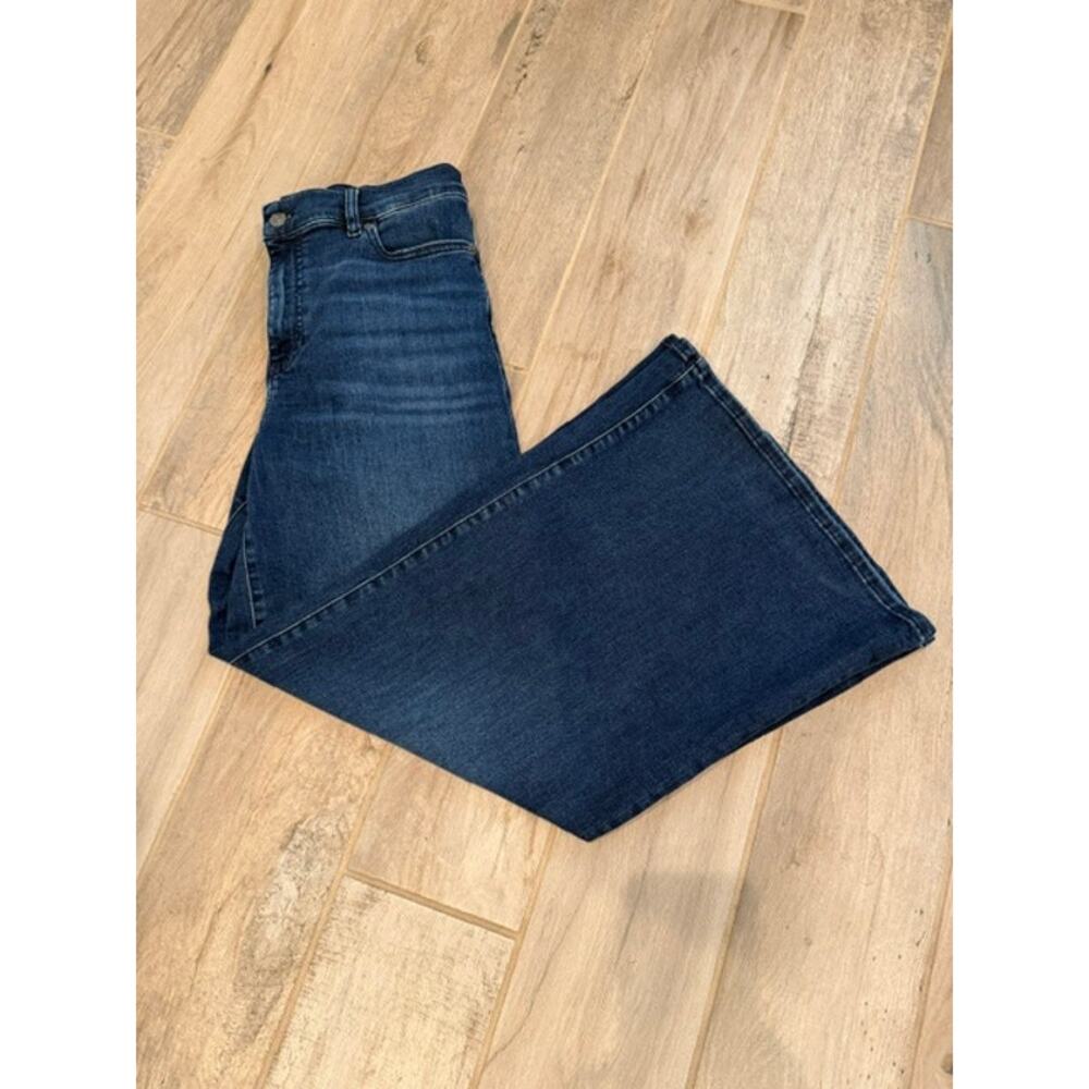 FRAME Le Palazzo Crop Wide Leg Jean in Keepsake Size: 29 - Picture 5 of 10